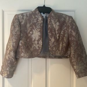 Badgley Mischka cropped jacket